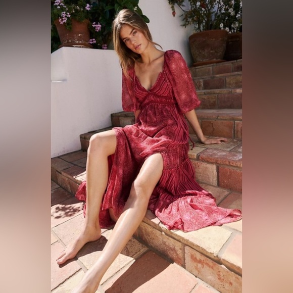 NWT Free People You’re A Jewel Maxi Dress - Picture 2 of 7